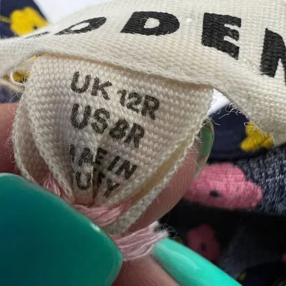 Boden NWT Maxi Floral Pattern Long Sleeve Button-Front Dress Size 8R